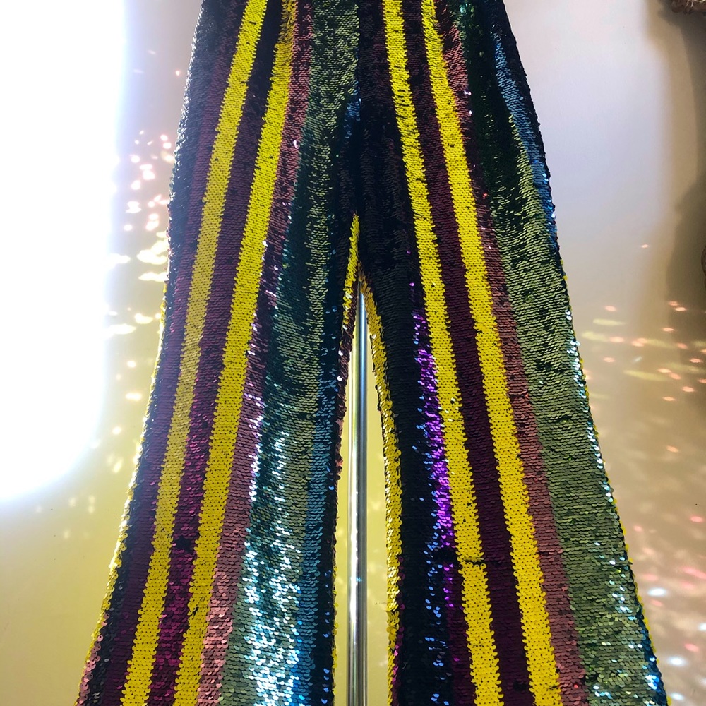 Sequin pants